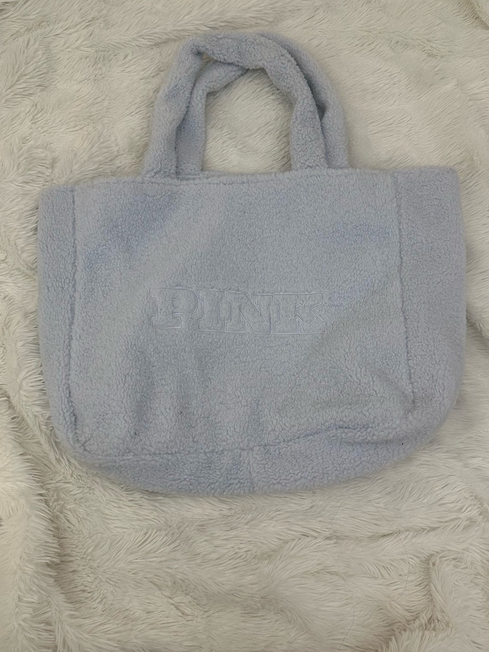 PINK Victoria's Secret Sherpa Tote bag